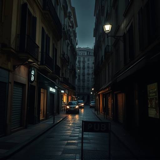 Affiche de la série 'Les Ombres de Marseille', un thriller policier se déroulant dans les ruelles sombres de Marseille.