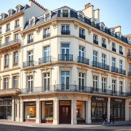 Photo du bâtiment de SerieLumière situé au 25 Rue du Faubourg Saint-Honoré, Paris.